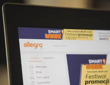 Miniatura: Klienci Allegro pobili rekord. Tyle...