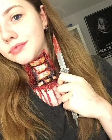 Marysia Błaszczyk i jej niezwykły makijaż