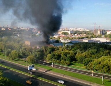 Miniatura: Wielki pożar w Moskwie. "Niestety jest...