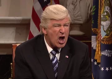 Alec Baldwin jako Donald Trump 