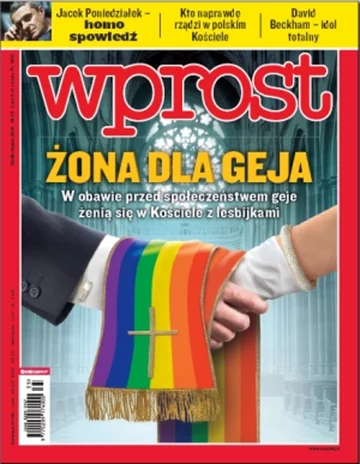 Okładka tygodnika Wprost nr 35/2010 (1438)