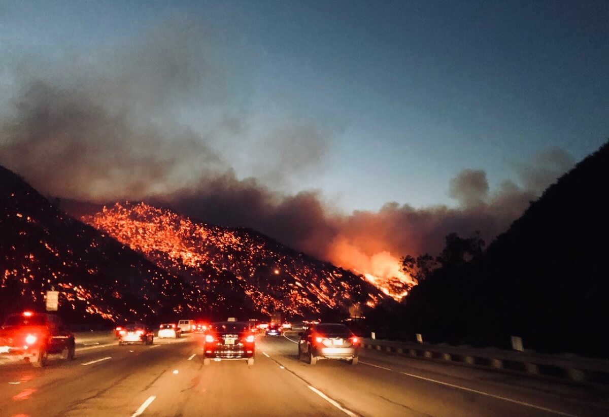 Pożary w Kalifornii 