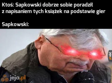 Mem inspirowany grami z serii Wiedźmin 
