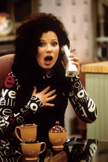 Fran Drescher jako Fran Fine w serialu „Pomoc domowa” (ang. „The Nanny”) 