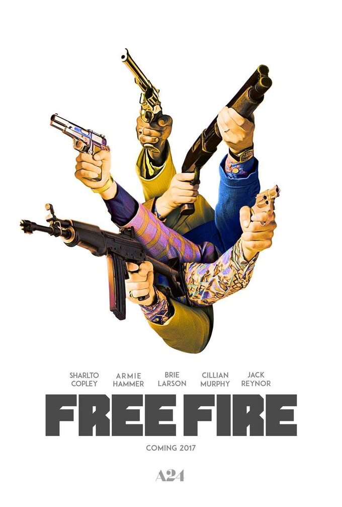 plakat do filmu "Free Fire" (2016)
