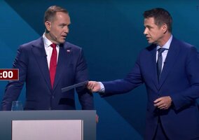Miniatura: Polacy chcą bogatego prezydenta?