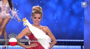 Natalia Balicka podczas konkurs Miss Supranational 2021 