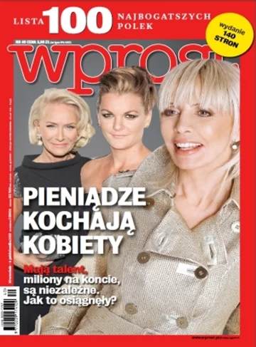 Okładka tygodnika Wprost nr 40/2013 (1597)