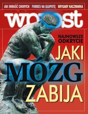 Okładka tygodnika Wprost nr 15/2007 (1268)