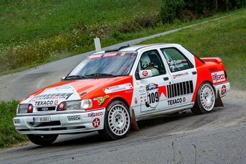 Samochody podczas 28. Rajdu Rzeszowskiego