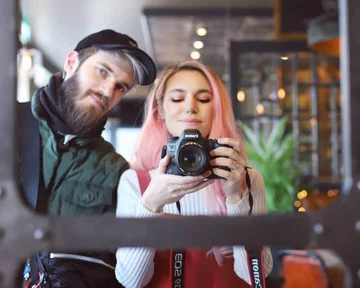 PewDiePie i Marzia Kjellberg 