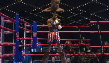 kadr z&nbsp;filmu "Creed II" (2018)