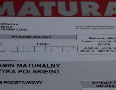 Miniatura: Problem ze sprawdzaniem matur, nauczyciele...