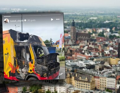 Miniatura: Dopiero co jadł tam Książulo. Pożar...