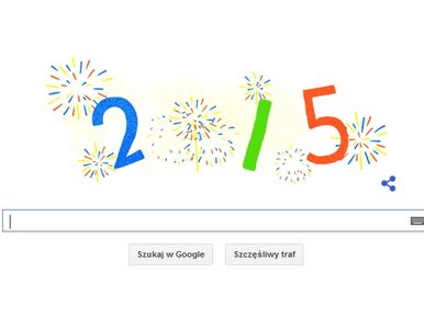 Miniatura: Google Doodle wita Nowy Rok