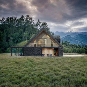 Dom ze schronem Scorpio House, projekt BXB Studio 