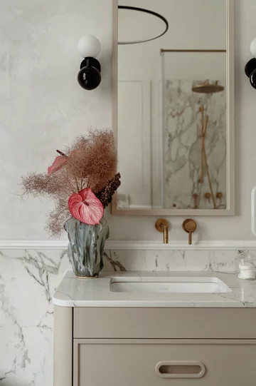 Secesyjne mieszkanie w Sopocie, projekt Doroty Terleckiej i pracowni Biuro Kreacja 