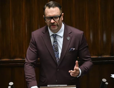 Miniatura: Mejza wywołał awanturę w Sejmie. Do akcji...