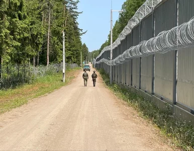 Miniatura: Polski żołnierz ranny przy granicy z...