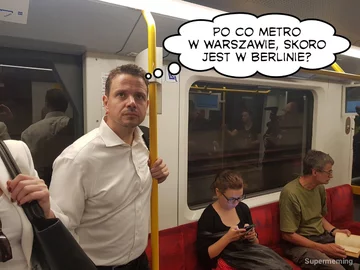 Akcja Trzaskowskiego #18dzielnicw18h - mem 