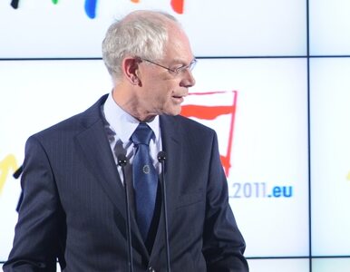 Miniatura: Van Rompuy: strefie euro nie grozi nowa...