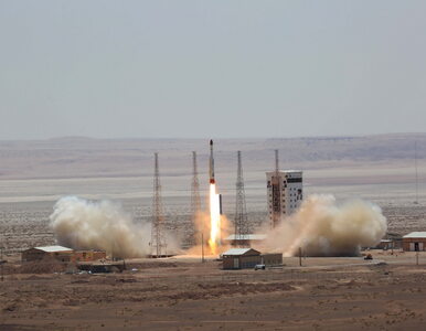 Miniatura: Iran przeprowadził próbę rakietową i...