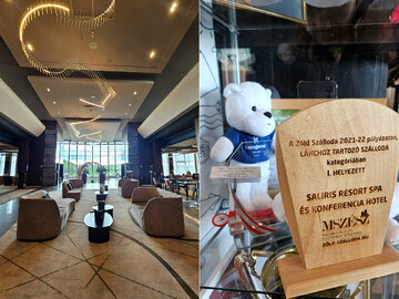 Wnętrze hotelu Saliris Hunguest