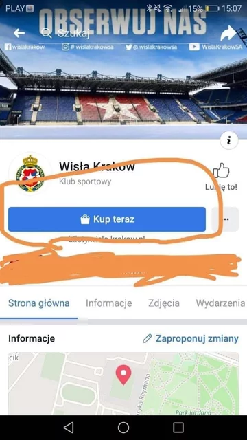 Wisła Kraków czeka na przelew - mem 