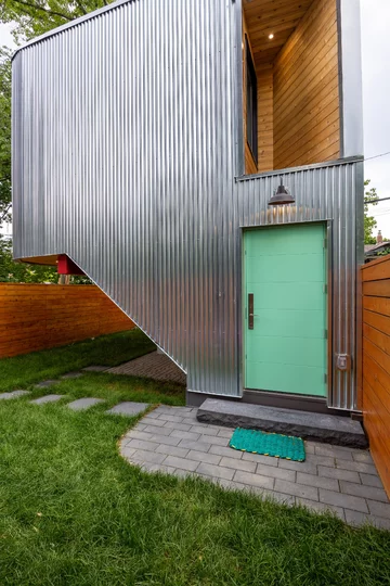 Pocket Laneway House, projekt: Weiss Architecture & Urbanism Limited 