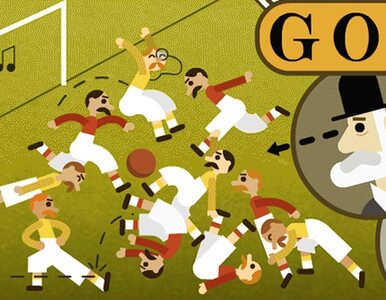 Miniatura: Piłka nożna w Google Doodle. Kim był...