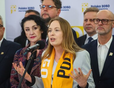 Miniatura: Rozpad Polski 2050. Szefowa partii...