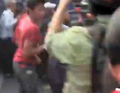 Miniatura: Zamieszki w Kambodży. Policja...