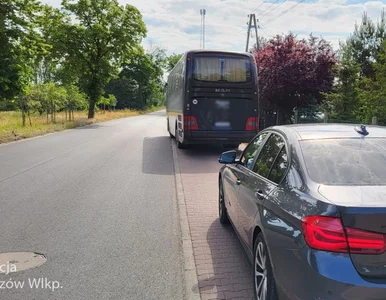 Miniatura: Wycieczka szkolna autokarem. Omal nie...