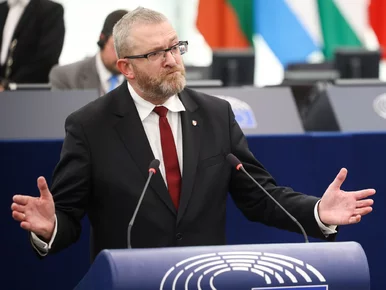 Miniatura: Tadeusz Cymański: Grzegorz Braun nie jest...