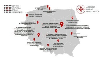 Ośrodki, kt&oacute;rych projekty zostały wyr&oacute;żnione w&nbsp;konkursie