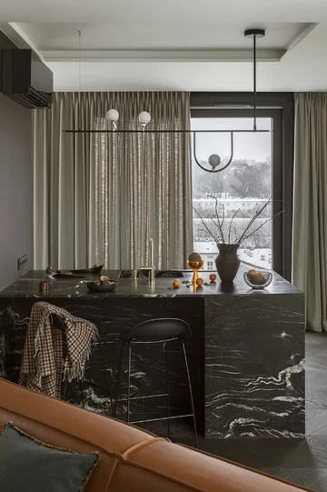 Ciepłe wnętrze zaprojektowane przez Poco Design 