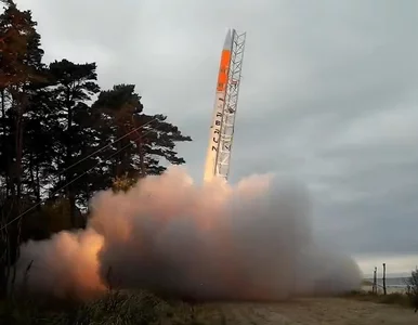 Miniatura: Drugi lot polskiej rakiety Perun. Mamy...