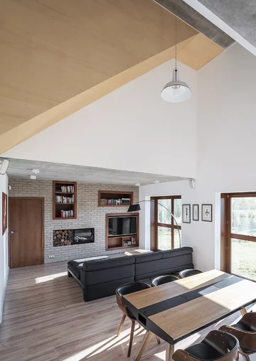 Dom na Podlesiu, proj. jojko + nawrocki architekci 