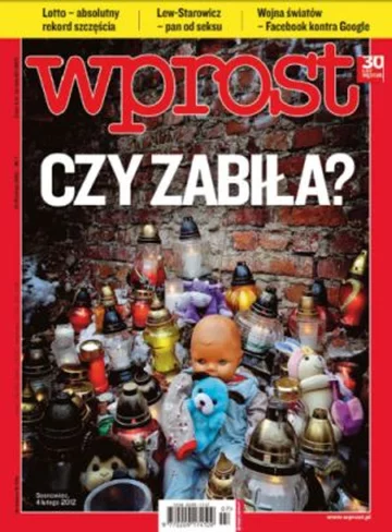 Okładka tygodnika Wprost nr 7/2012 (1513)