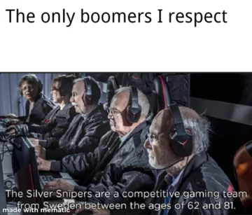 Mem do hasła „OK boomer” 