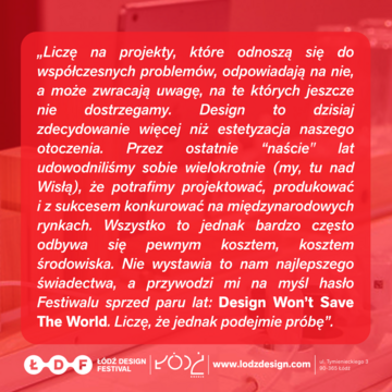 make me! 16. edycja konkursu organizowanego przez Ł&oacute;dź Design Festival