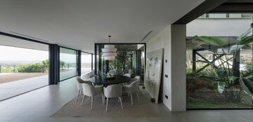 Dom z widokiem na las, projekt Flow81 