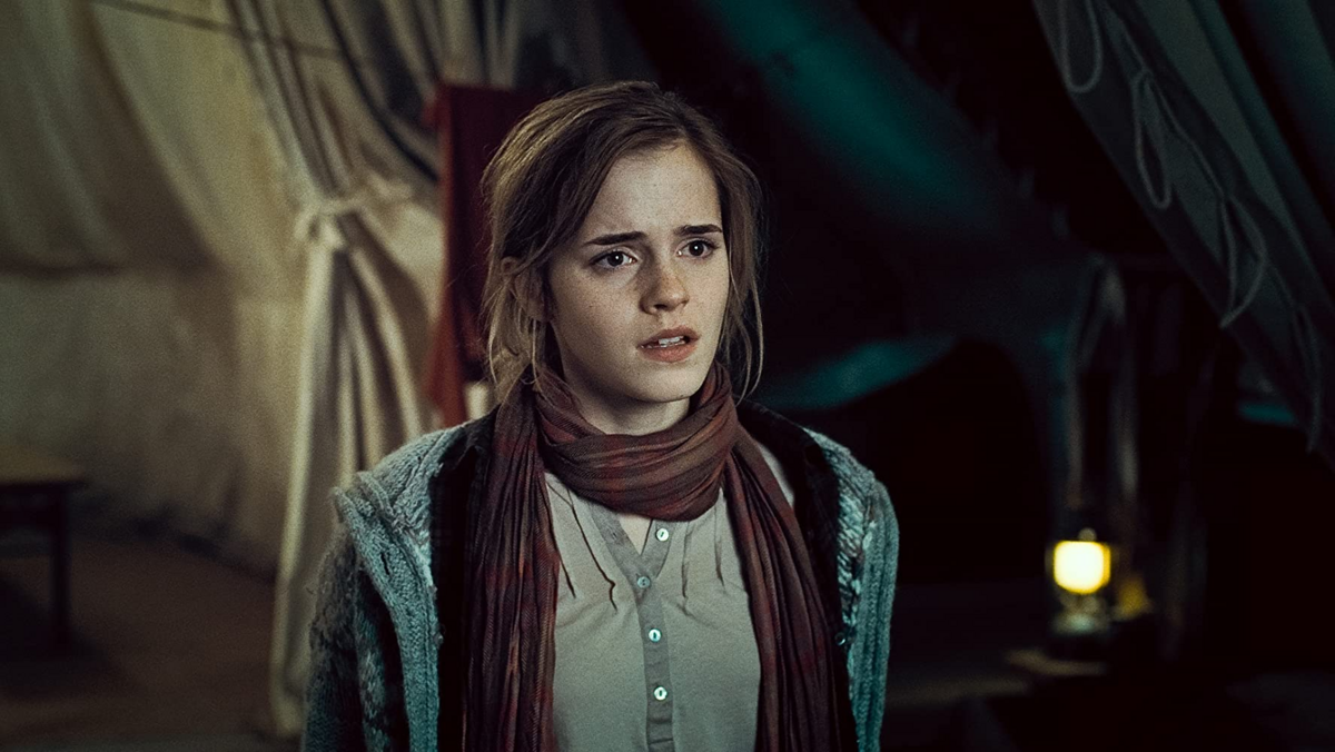 Emma Watson w filmie „Harry Potter i Insygnia Śmierci: Część I” (2010) 