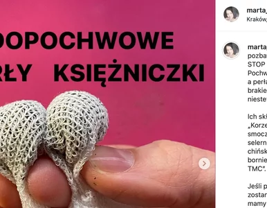 Miniatura: Znana lekarka ostrzega przed perłami...