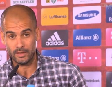 Miniatura: Guardiola: nie mogę doczekać się debiutu w...