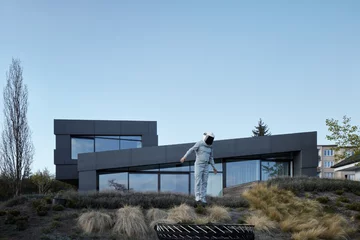 Dom w Pradze naszpikowany sztuczną inteligencją, projekt COLL COLL Linka, COLL COLL, kosmita, smart home, inteligentny dom