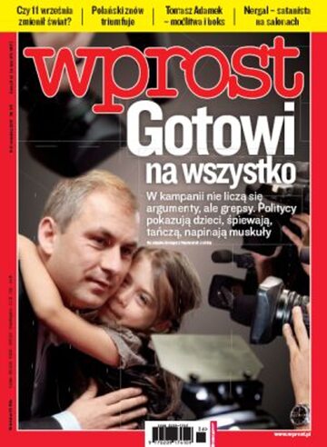 Okładka tygodnika Wprost nr 36/2011 (1491)