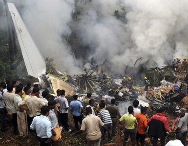 Miniatura: Katastrofa samolotu w Indiach. Co najmniej...