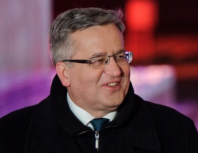 Miniatura: Komorowski o słowach Dudy: To równie...