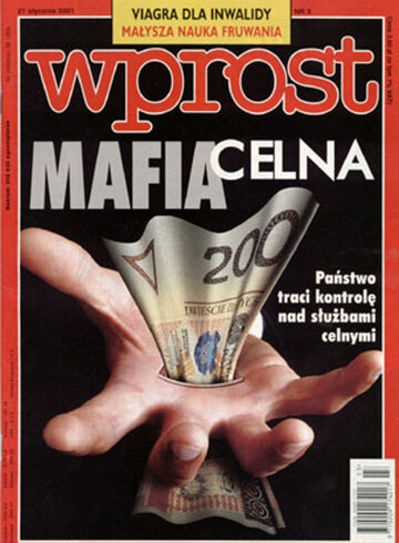 Okładka tygodnika Wprost nr 3/2001 (947)